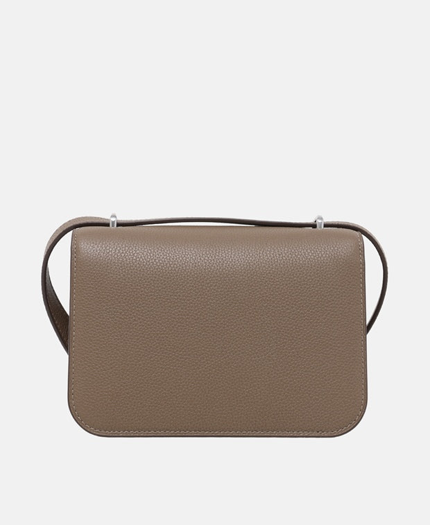 Tory Burch Eleanor Leather cross body bag Taupe