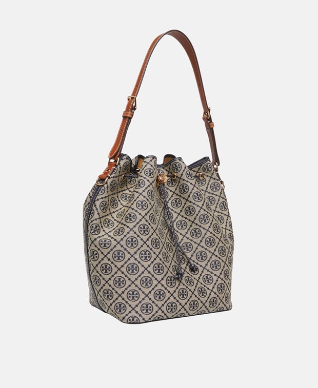 Tory Burch Handbag & Pouch Beige