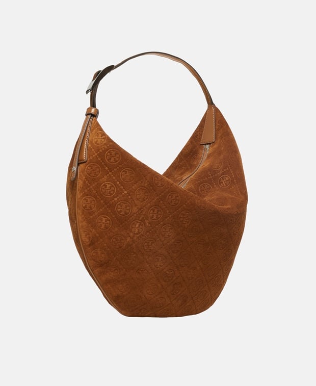 Tory Burch Balloon Leather shoulder bag Brown