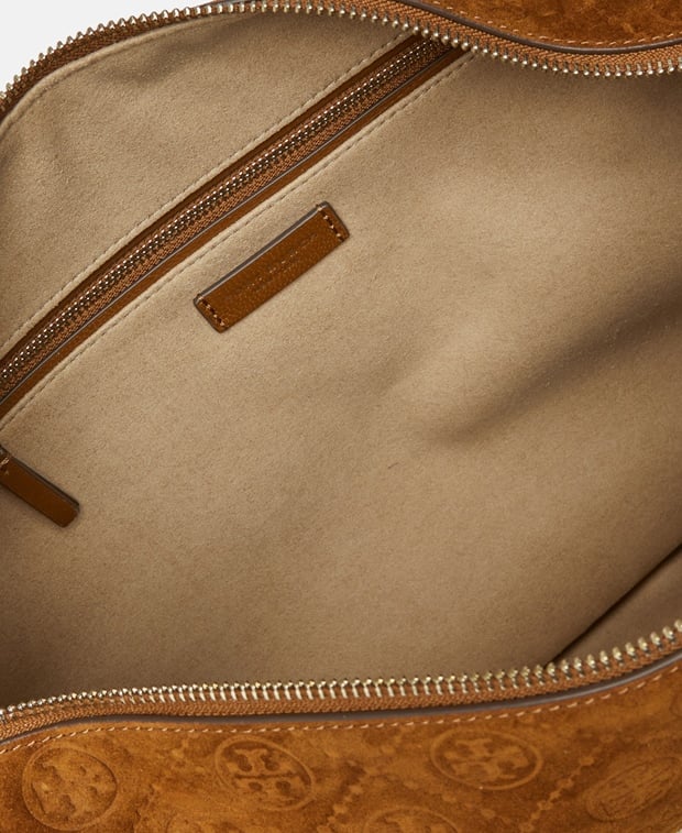 Tory Burch Balloon Leather shoulder bag Brown