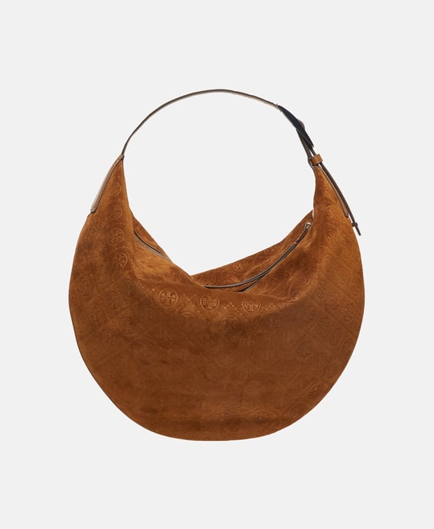 Tory Burch Balloon Leather shoulder bag Brown