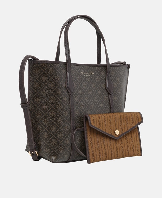 Tory Burch Perry Handbag Dark Brown