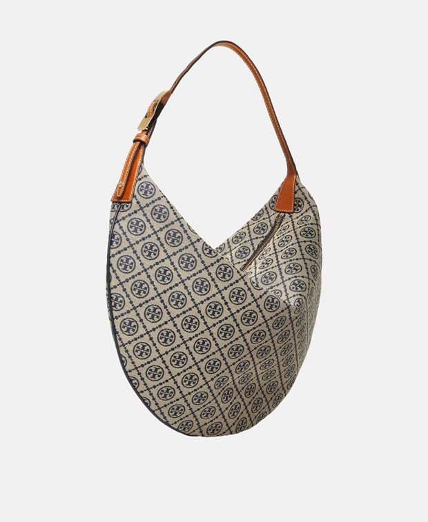 Tory Burch T monogram Shoulder bag Navy