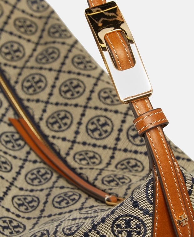 Tory Burch T monogram Shoulder bag Navy