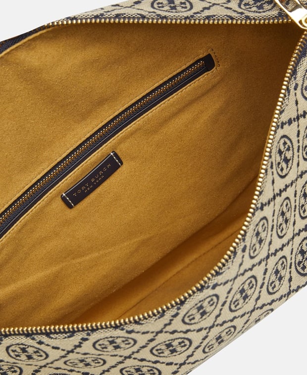 Tory Burch T monogram Shoulder bag Navy