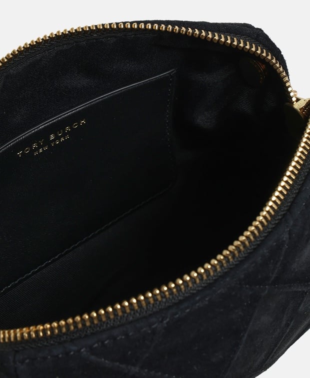 Tory Burch Fleming Leather cross body bag Black