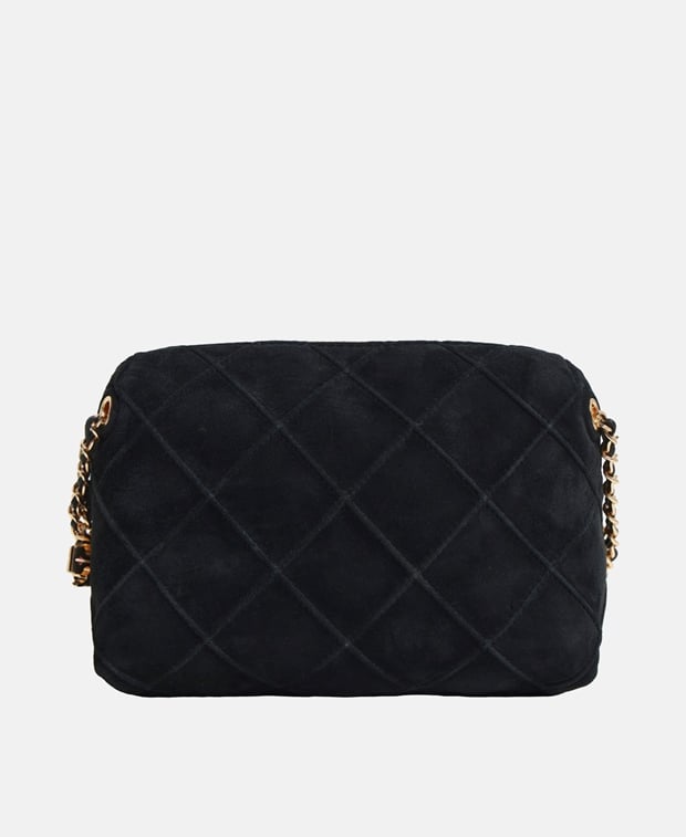 Tory Burch Fleming Leather cross body bag Black
