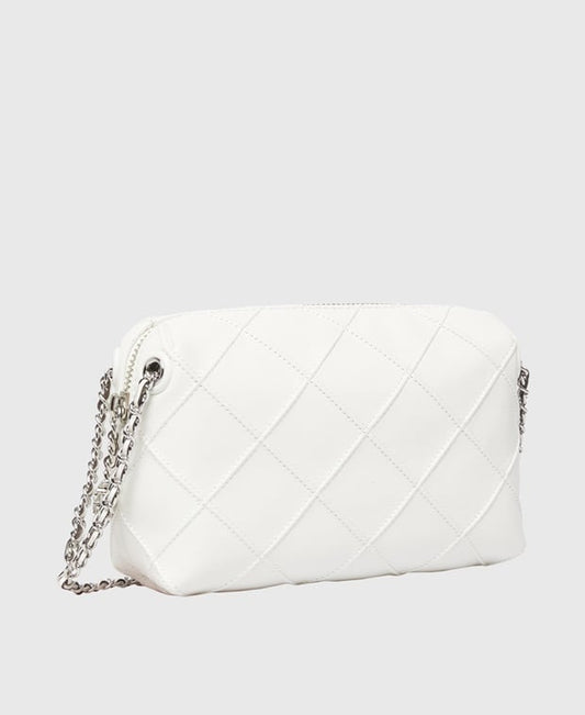 Tory Burch Blanc Leather cross body bag White