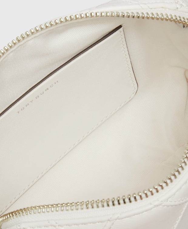 Tory Burch Blanc Leather cross body bag White