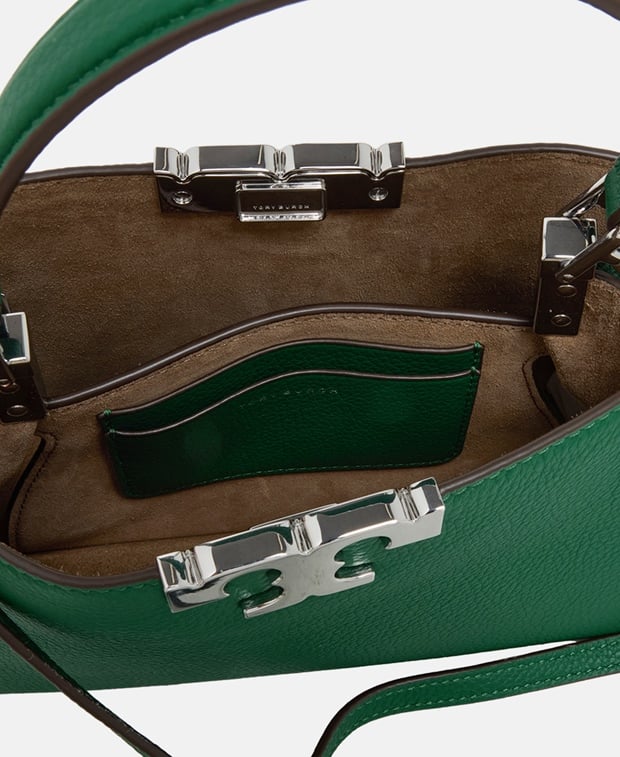 Tory Burch Eleanor Leather handbag Dark Green