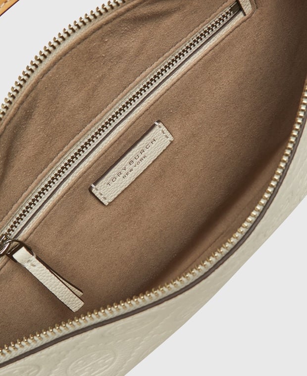 Tory Burch Small Balloon Leather shoulder bag Off-white