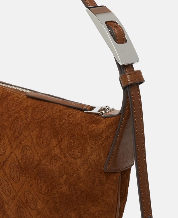 Tory Burch Small Balloon Leather shoulder bag Brown
