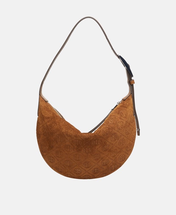 Tory Burch Small Balloon Leather shoulder bag Brown