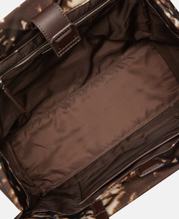 Tory Burch Ella Tote Bag Dark Brown