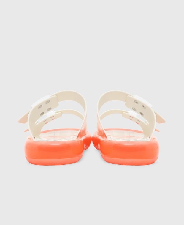 Tory Burch Bubble Jelly Sandals White
