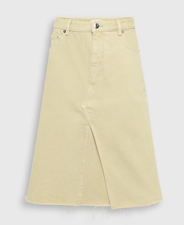 Tory Burch Denim skirt Sand
