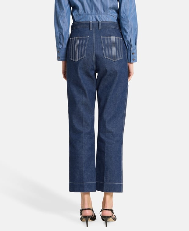 Tory Burch Cropped jeans Navy