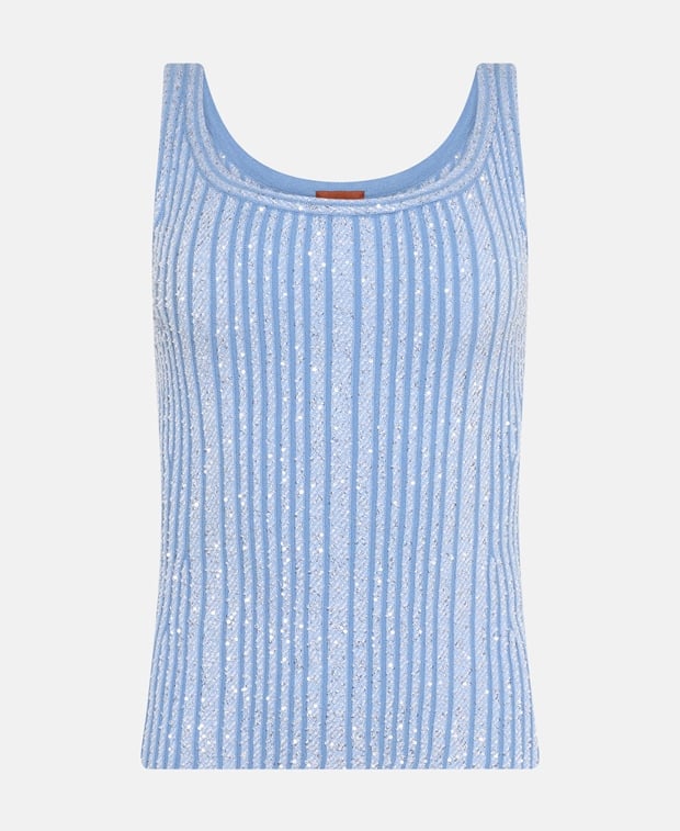 Missoni Tank top Light Blue
