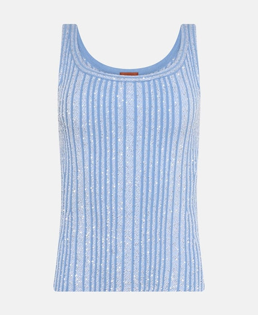 Missoni Tank top Light Blue