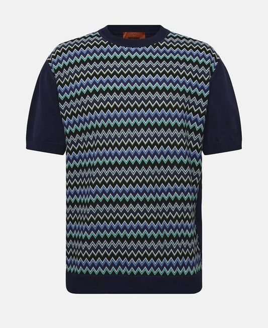 Missoni Short-sleeved pullover Navy
