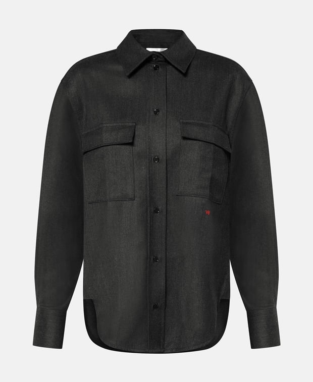 Victoria Beckham Wool blouse Black