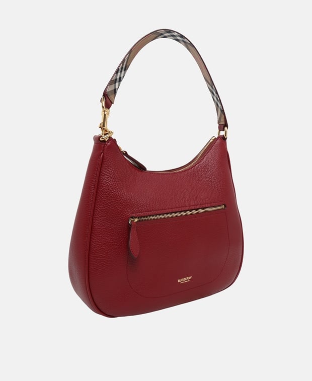 Burberry Leather shoulder bag Bordeaux