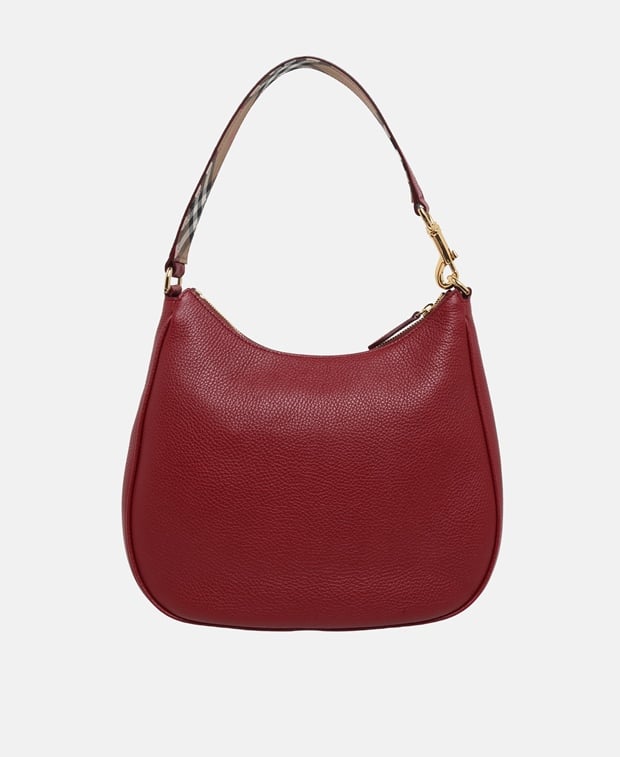 Burberry Leather shoulder bag Bordeaux