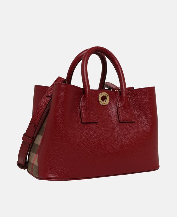 Burberry Bermondsey Leather handbag Bordeaux
