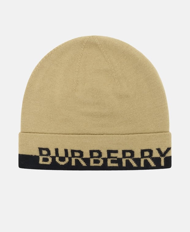 Burberry Wool beanie Beige