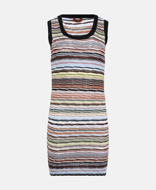 Missoni Knitted dress Blue