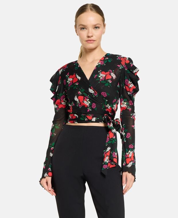 Diane von Furstenberg Wrap blouse