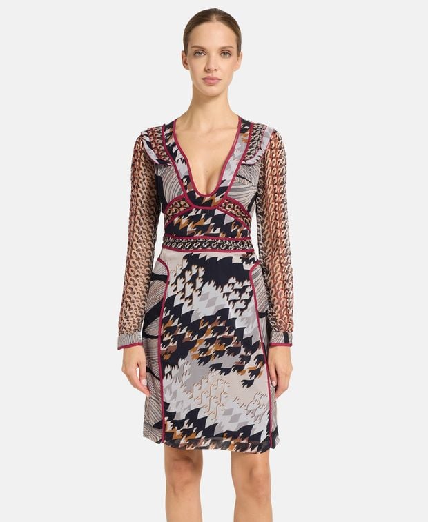 Diane von Furstenberg Silk dress Poesie
