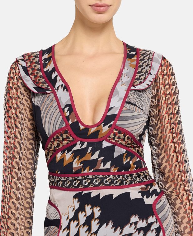 Diane von Furstenberg Silk dress Poesie