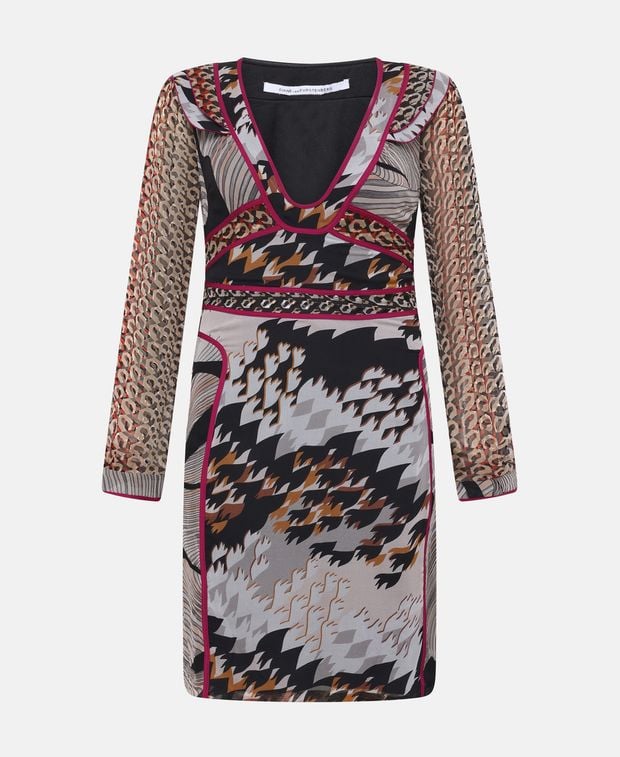 Diane von Furstenberg Silk dress Poesie