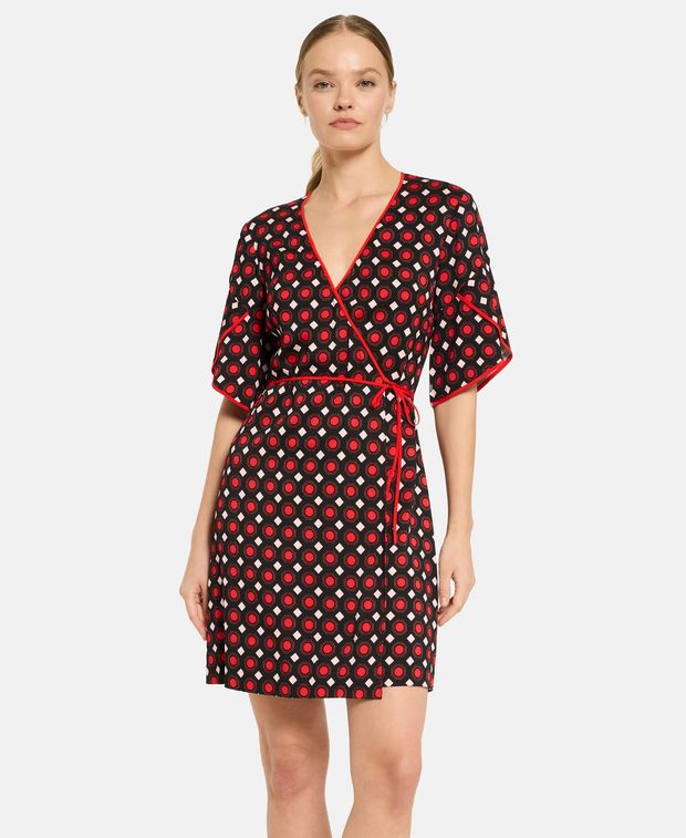 Diane von Furstenberg Wrap dress Cinnamon