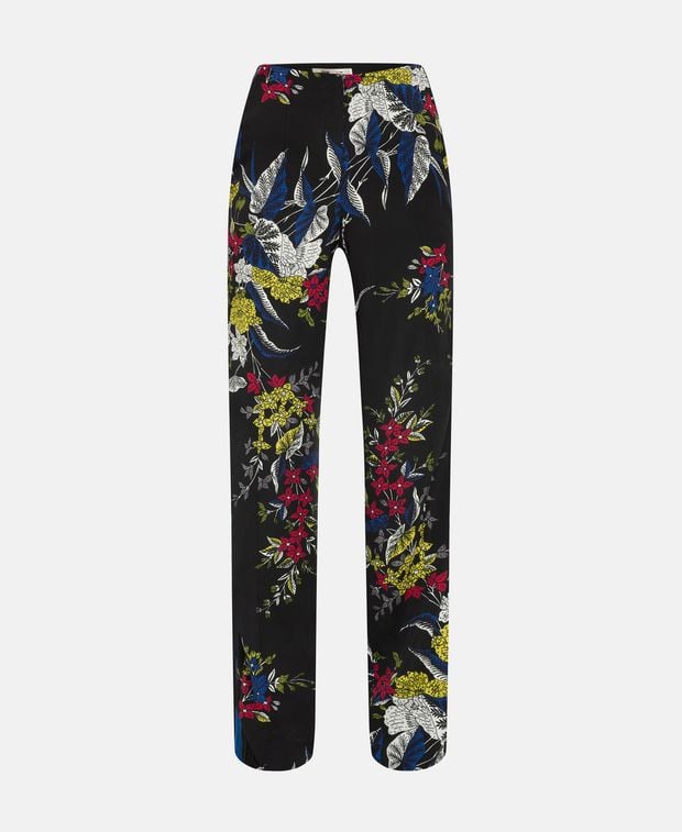 Diane von Furstenberg Silk-blend trousers