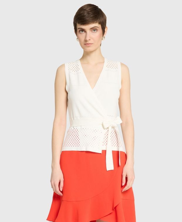 Diane von Furstenberg Knitted gilet Saffa