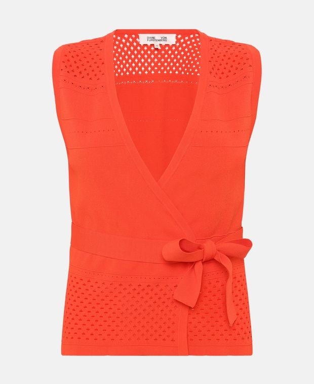 Diane von Furstenberg Knitted gilet Saffa