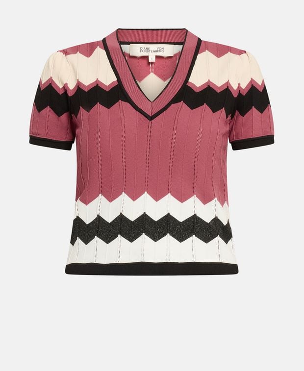 Diane von Furstenberg Short-sleeved pullover Janelle