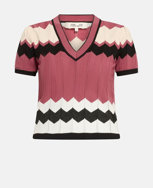 Diane von Furstenberg Short-sleeved pullover Janelle