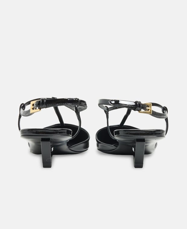 Prada Vernice Slingback pumps