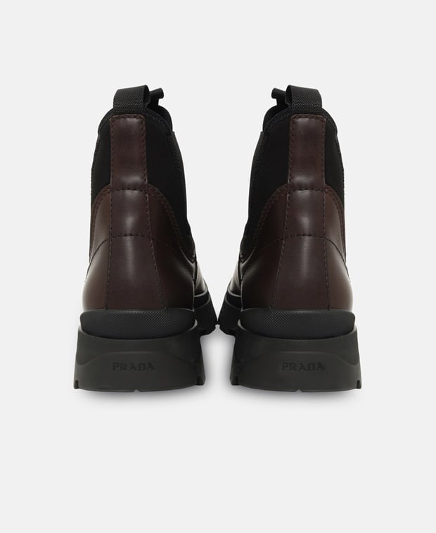 Prada Chelsea boots Dark Brown