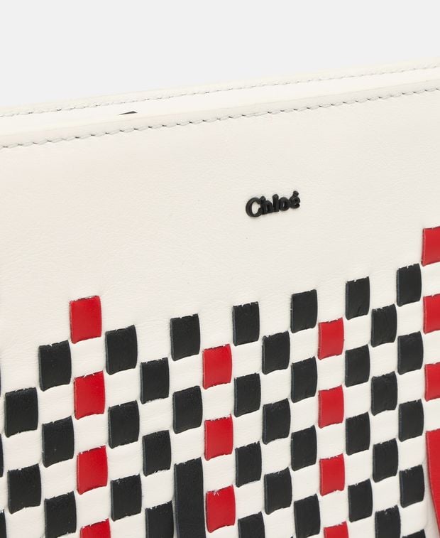Chloé Leather shoulder bag White Gold