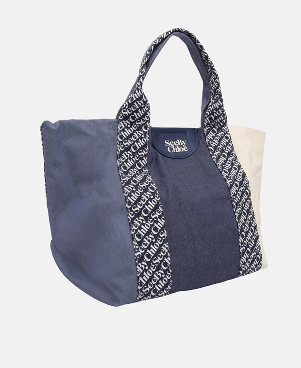 See by Chloé Tote Bag Midnight Blue