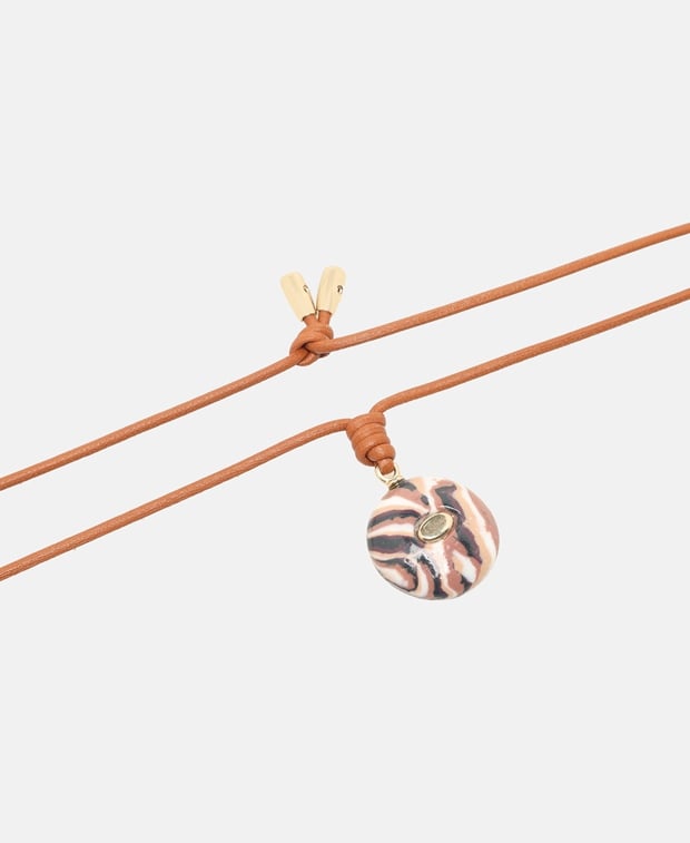 Chloé Necklace Brown