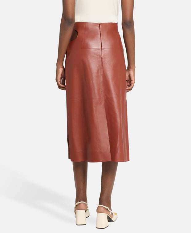 ChloÃ© Leather skirt