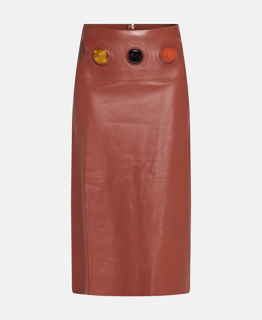 ChloÃ© Leather skirt