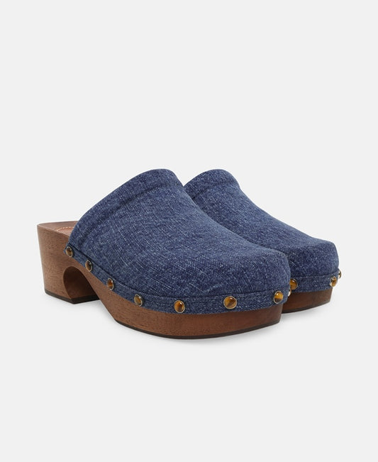 Chloé Aurna Clogs Blue