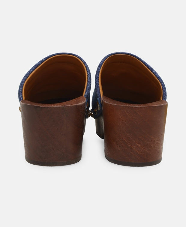 Chloé Aurna Clogs Blue