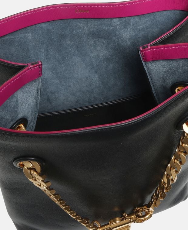 Chloé Ortense Leather handbag Black